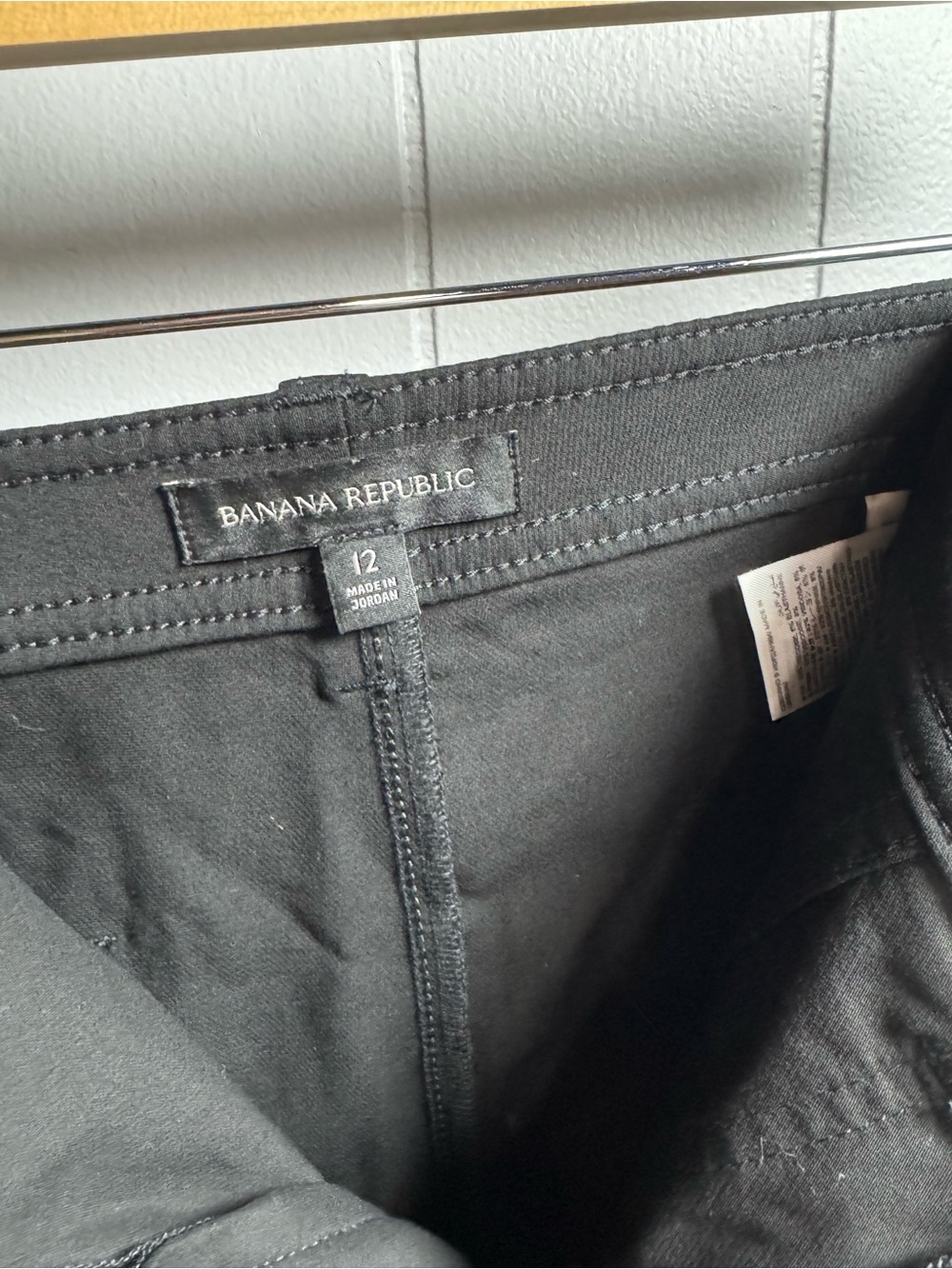 Banana Republic Women's Black Tailored Trousers